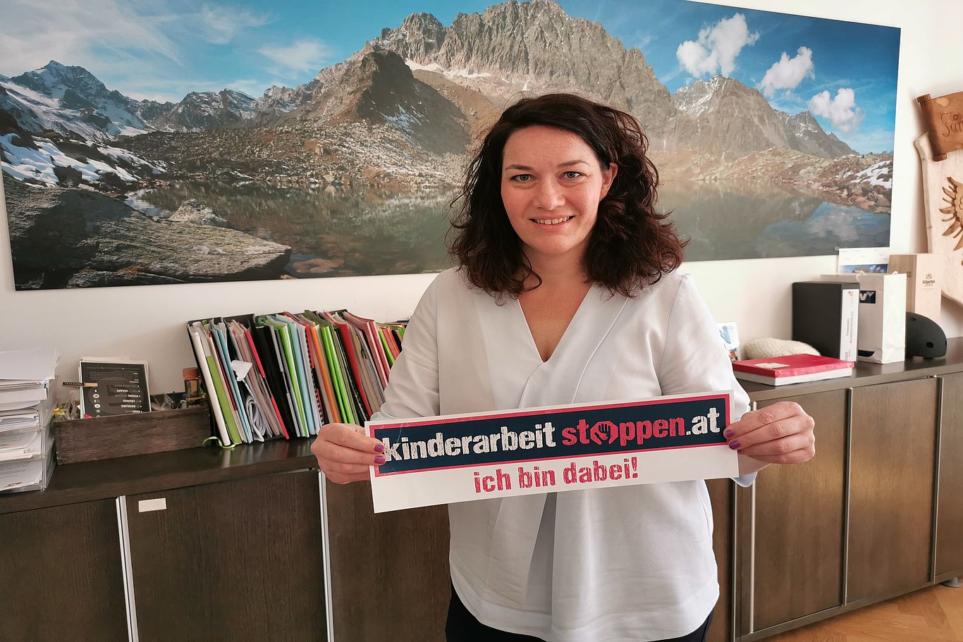 Wir freuen uns, dass auch Tirols Landeshauptmannstellvertreterin Ingrid Felipe unsere Kampagne unterstützt!